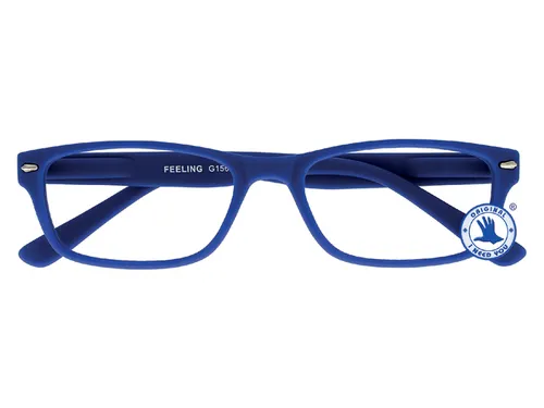 Leesbril I Need You +2.50 dpt Feeling blauw