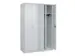 locker voor scheiding van kleding,HxBxD 1850x1200x500mm,4vak