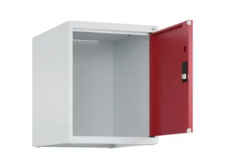 opzetkast,v. locker,1vak.,vak B 400mm,HxBxD 500x400x500mm,vleugeldeur - 2