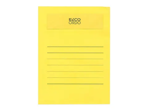 Map Elco Volumino mvenst A4 120gr - mbalg - diepgeel 50st verp50231x31