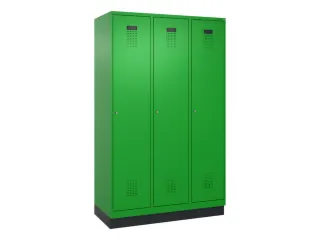 locker,HxBxD 1950x1200x500mm,3vak,vak B 400mm,cil.-slot,sokkel - 3