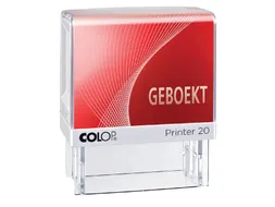Tekststempel Colop Printer 20/L geboekt