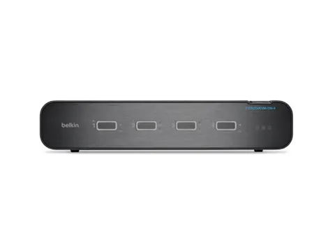 Belkin F1DN204KVM-UN-4 KVM-switch Rack Montage Zwart