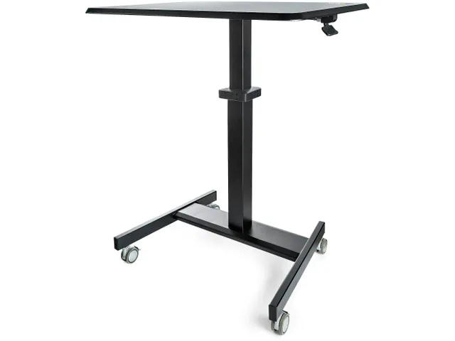 Zit Sta Mobiel Bureau 74-115cm Verstelbaar Blad 60x80cm