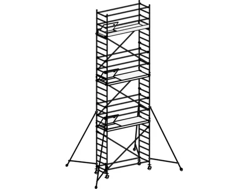rolsteiger,reik H 8,4m,steiger H 7,64m,3platform(s),m. luik