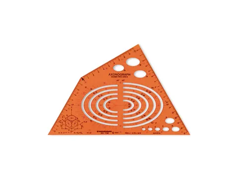 Sjabloon Standardgraph Axonograph isometric