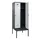 locker met bank,HxBxD 2120x800x815mm,2vak,vak B 400mm,draaigrendel