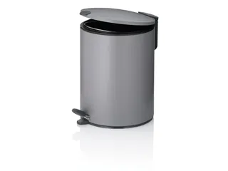 Mats Pedaalemmer 5 Liter Grijs Kela - 1