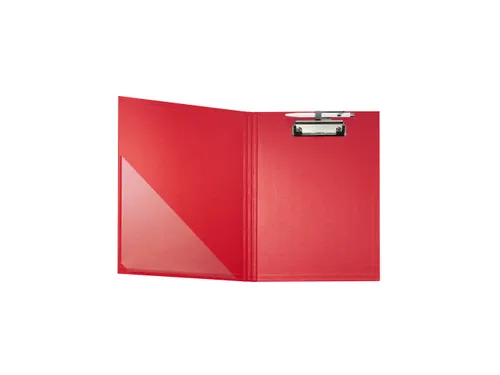 Klemplaat/klep gecoa t papier A4 rood