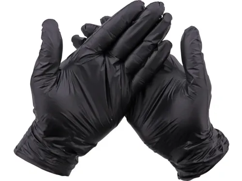 Gloovy Eco Duurzame Hygiëne Handschoen Zwart Maat L 20x100 stuks