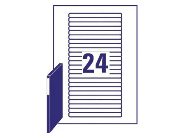 Étiquettes pour chemises à élastique Eurofolio