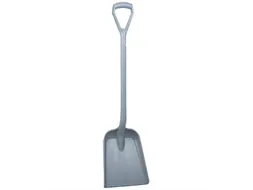 Hygiene 5625-88 schop D-greep grijs steel 104cm blad 33x27cm