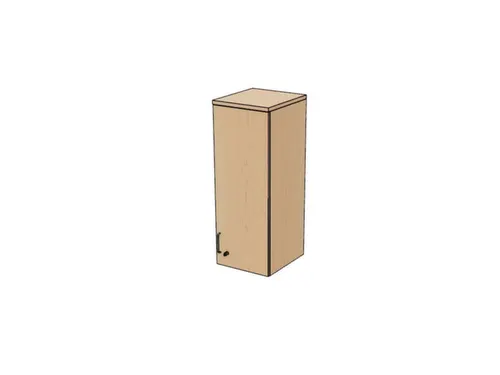 opzetkast v. kast met openslaande deuren NE-esdoorn 1070x400x445mm
