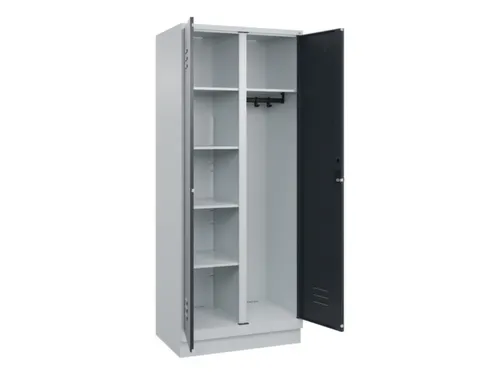 wasgoedverdeelkast,HxBxD 1950x800x500mm,vak B 400mm,draaigrendel