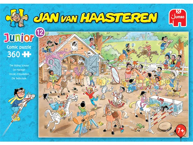 Puzzle JvH Junior L'école d'équitation 360 pièces