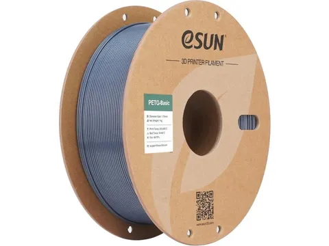 PETG 1,75mm grijs 1kg eSUN 3D Filament