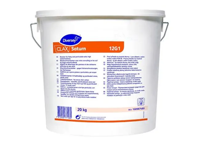 Clax Saturn 12G1 20kg Wasmiddel voor zacht tot hard water