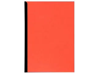 Dekblad A4 Rood Lederlook 250 Grams Pak 100 Stuks - 5