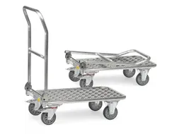 ESD Opklapbare wagen 91133 aluminium