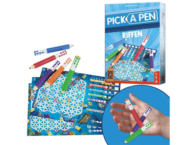 999Games dobbelspel Pick a Pen Riffen 8+