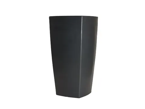 plantenpot,trapeziumvormig,PE,antracietgrijs,HxBxD 1500x777x777mm,160l