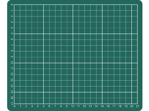 Snijmat A5 230x190mm groen