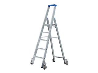 Verrijdbare Boktrap Aluminium L 1 96M 5Treden - 1