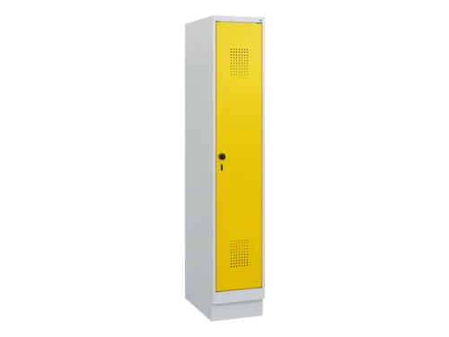 schoollocker,HxBxD 1630x300x500mm,1vak,vak B 300mm,draaigrendel,sokkel