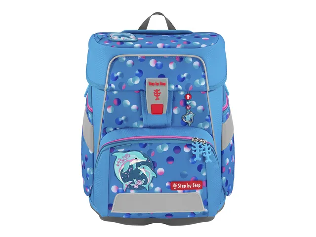 Rugzak Step by Step polyester 5-delig SPACE Dolphin Finja