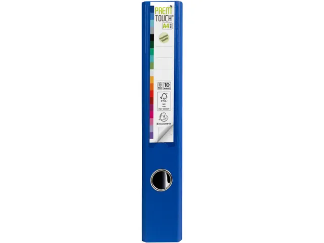 Ordner PP Prem'Touch A4maxi 50mm doblauw