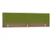 opzetpaneel,v. bureau,aanbouw achter,B 2000mm,NT-cherry,BN7048-groen