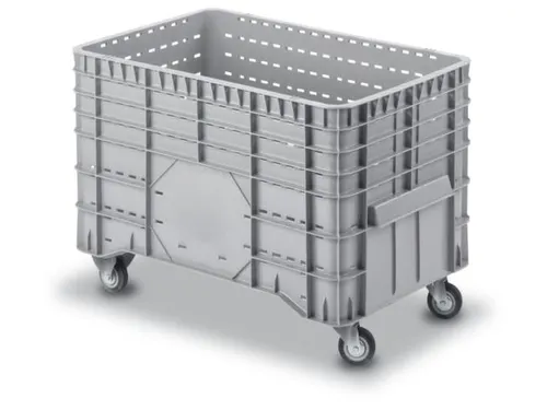 Maxi-Container 300 Liter HxLxB 700x640x1040mm Pe Grijs