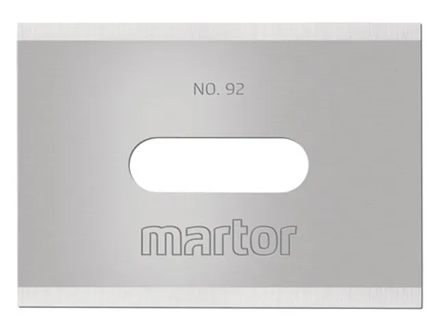 Reservemes Martor rechthoekig nr. 92 10 stuks