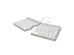 R-GO Tools Split Break Toetsenbord Bluetooth QWERTY Nordic Wit