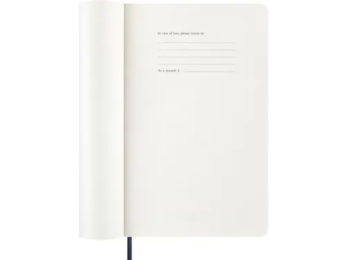 Agenda 2027 Moleskine 12M Weekly 7dag/1pagina large sc sapphire blue
