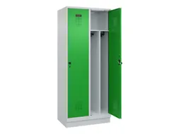 locker voor scheiding van kleding,HxBxD 1950x800x500mm,2vak