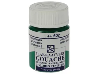 plakkaatverf Extra Fijn flacon van 16 ml, donkergroen - 1