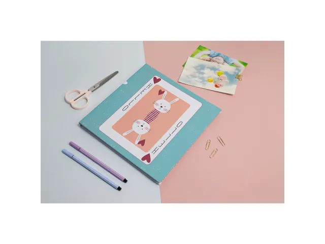 Album photos livre 30 pages blanches - Format 25x25cm - CARTE DE JEU -