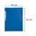 Elastomap glanskarton 400 3 klep blauw