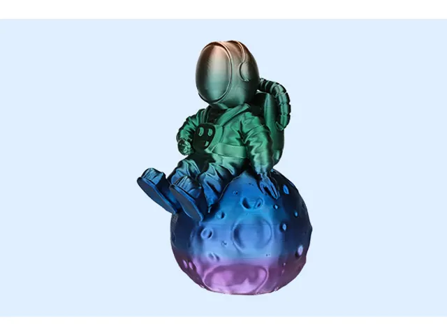 eSUN 3D printer Filament ePLA-Silk 1,75mm Rainbow Universe 1kg