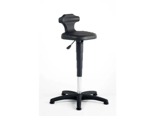 Siège assis-debout assise 510-78mm mousse PU noir