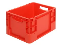 Stapelkrat Pp Hxlxb 220X400X300Mm 20L Rood