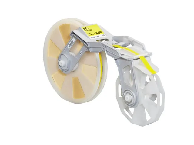 MCET1YE BROTHER 15mm YELLOW OPP tape creator plastic film 15mmx310m