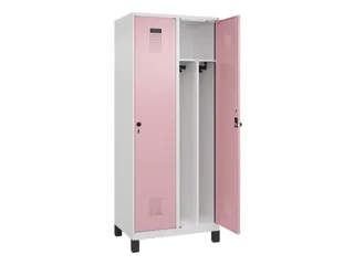 locker voor scheiding van kleding,HxBxD 1950x800x500mm,2vak - 1