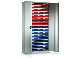 Bakkenkast Extra Vlakke Stellingbakken 1950x1000x410mm 68x Maat 2 - 1