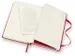 Notitieboek Moleskine pocket 90x140mm blanco hard cover scarlet red