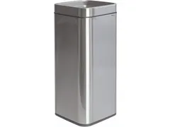 Afvalbak MAUL Prime 30 liter met inwerpopening rvs