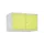 opzetkast,v. locker,2vak.,vak B 400mm,HxBxD 500x800x500mm,vleugeldeur