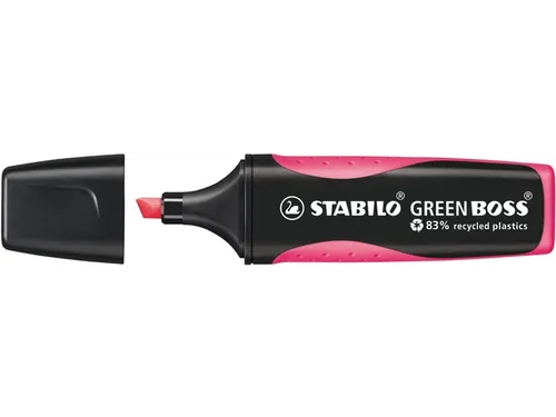 Markeerstift Stabilo Boss Green Roze