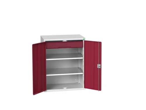 universele kast,HxBxD 1000x800x550mm,2xStalen bodem,1lade(n)